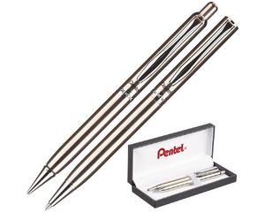 Набор письменных принадлежностей Pentel Sterling (шариковая ручка, автокарандаш)